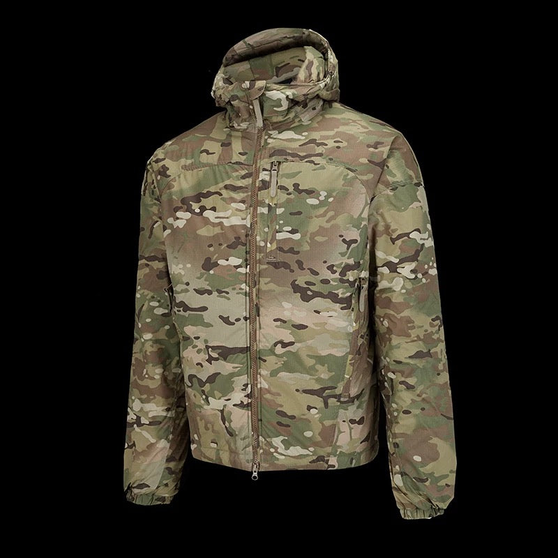 Tactical thickened men's frog suit winter coat Infra Red Resistant jacket camouflage