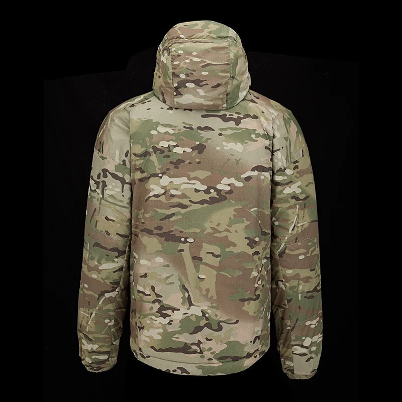 Tactical thickened men's frog suit winter coat Infra Red Resistant jacket camouflage