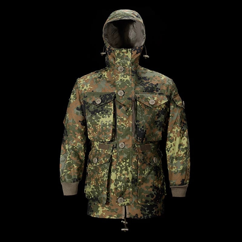 Camouflage tactical coat training windbreaker infra red resistant outerwear