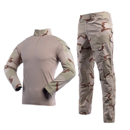 Men's Long-sleeved Outdoor Infra Red Resistant Thermal Imaging Camouflage Tactical Suit