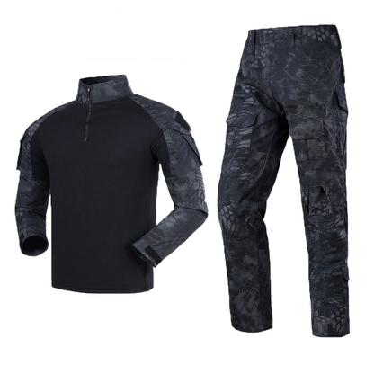 Men's Long-sleeved Outdoor Infra Red Resistant Thermal Imaging Camouflage Tactical Suit