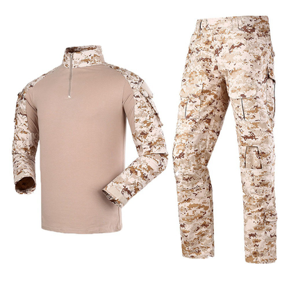 Men's Long-sleeved Outdoor Infra Red Resistant Thermal Imaging Camouflage Tactical Suit