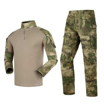 Men's Long-sleeved Outdoor Infra Red Resistant Thermal Imaging Camouflage Tactical Suit