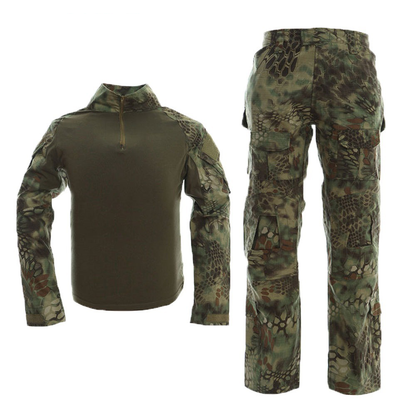 Men's Long-sleeved Outdoor Infra Red Resistant Thermal Imaging Camouflage Tactical Suit